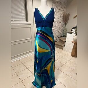 Flori Design maxi dress